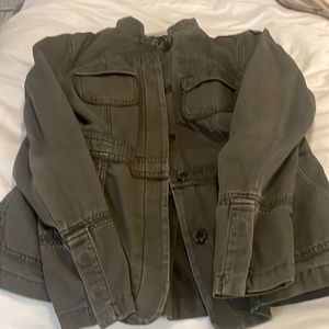 Loft green army jacket